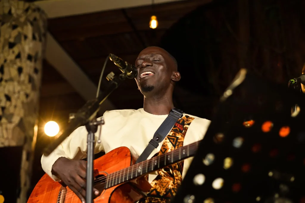 Joseph Lagen on stage